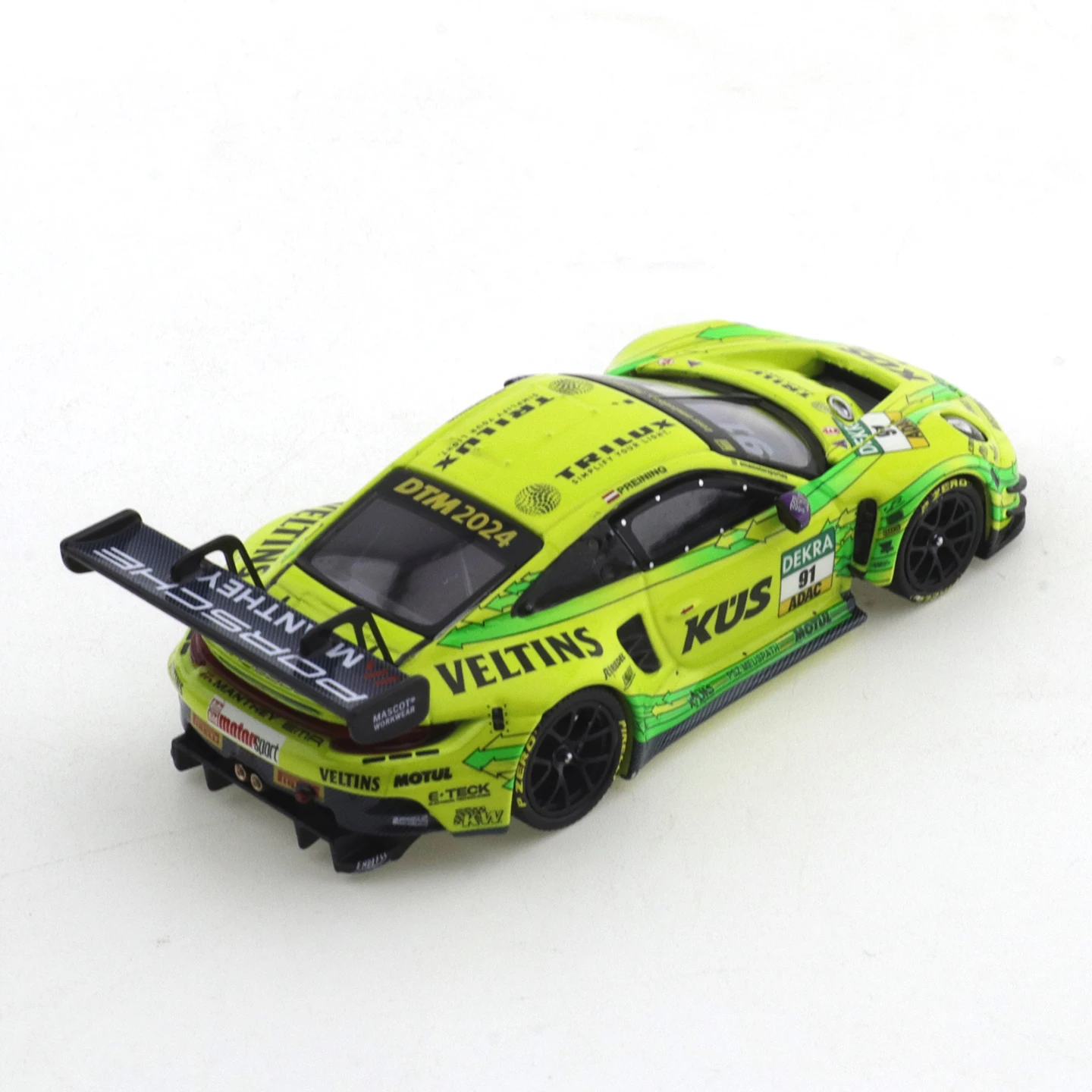 TH 1/64 Porsche 911 GT3 R LeMans 24H 2025 Lamborghini Huracan GT3 EVO2 DTM Car Alloy Diecast Metal Model Kids Toys Boys