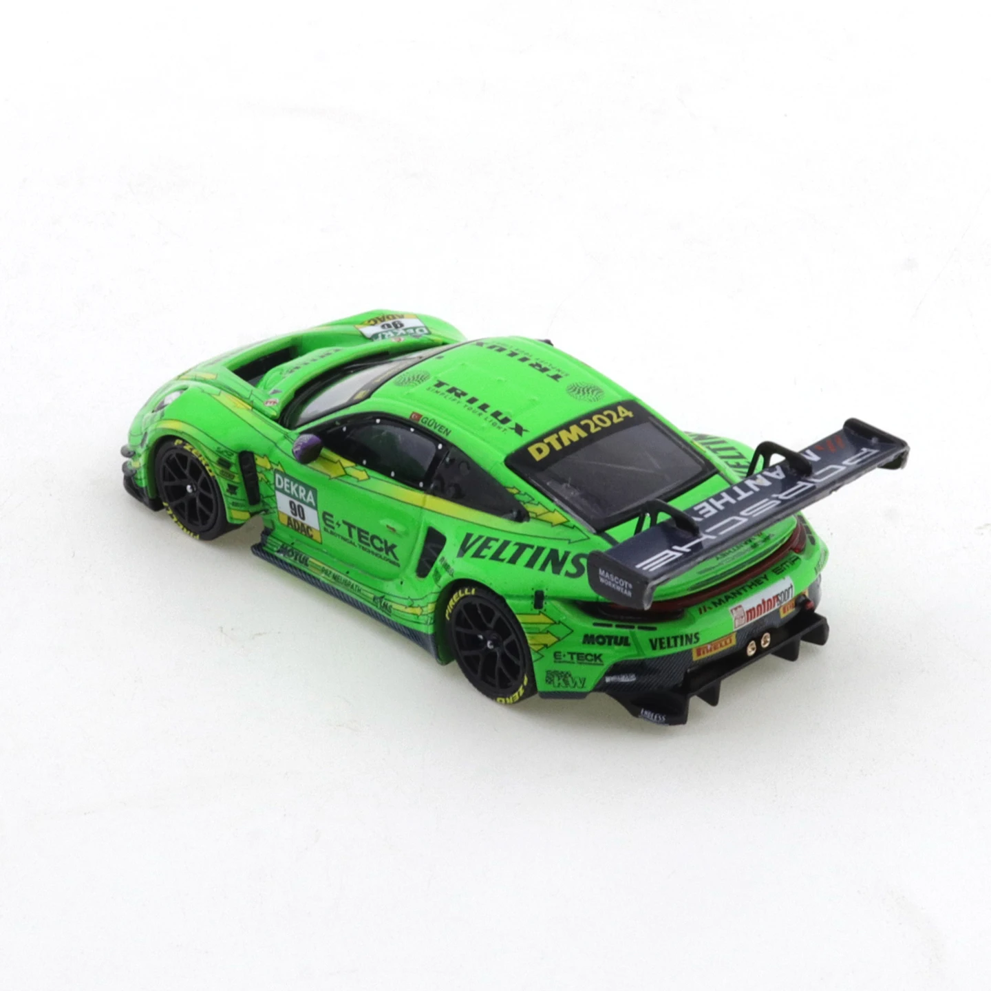 TH 1/64 Porsche 911 GT3 R LeMans 24H 2025 Lamborghini Huracan GT3 EVO2 DTM Car Alloy Diecast Metal Model Kids Toys Boys