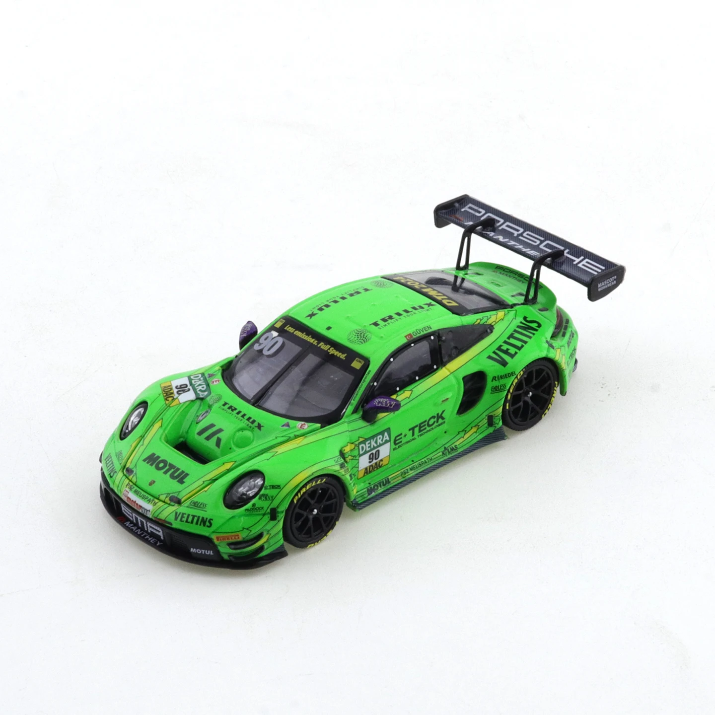 TH 1/64 Porsche 911 GT3 R LeMans 24H 2025 Lamborghini Huracan GT3 EVO2 DTM Car Alloy Diecast Metal Model Kids Toys Boys