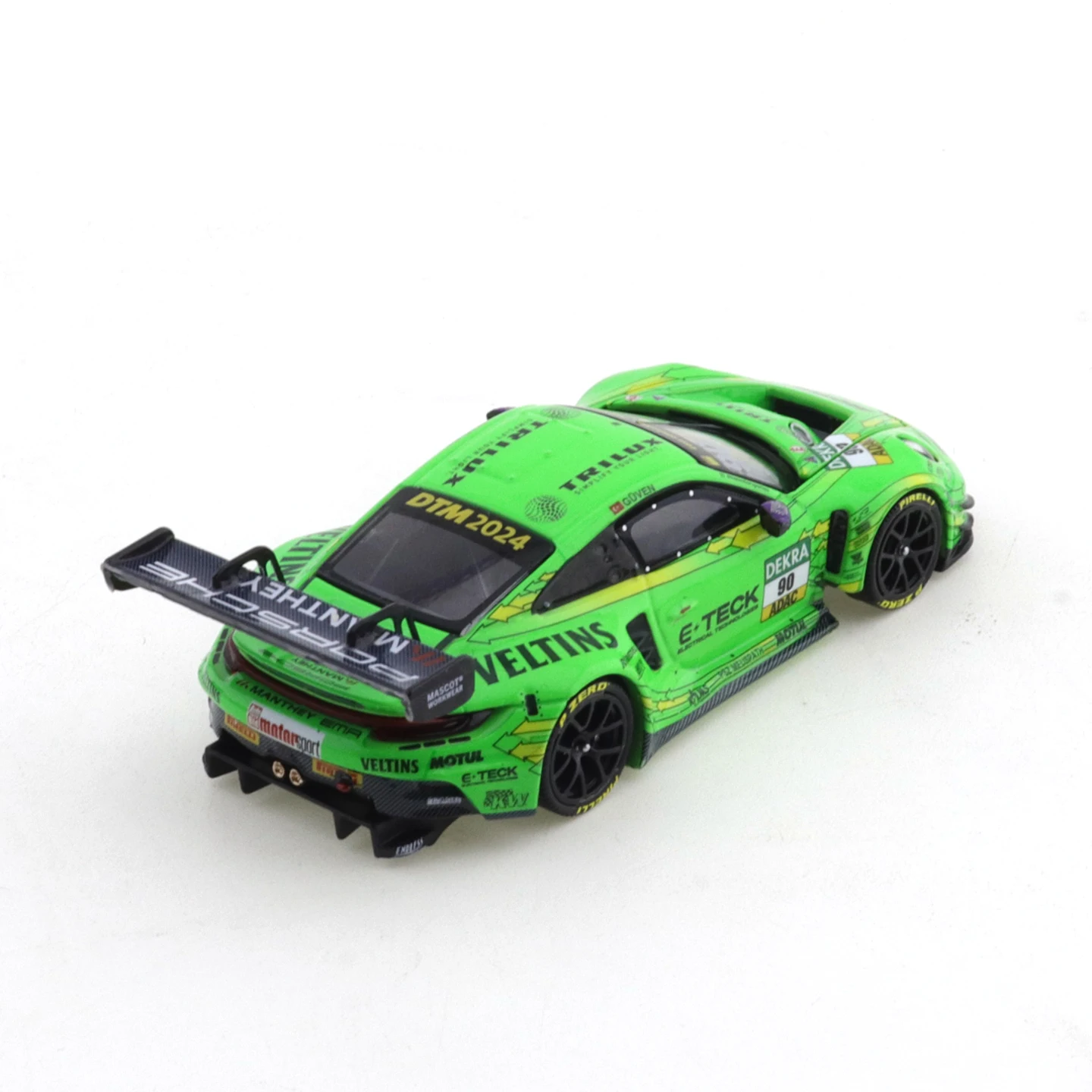 TH 1/64 Porsche 911 GT3 R LeMans 24H 2025 Lamborghini Huracan GT3 EVO2 DTM Car Alloy Diecast Metal Model Kids Toys Boys