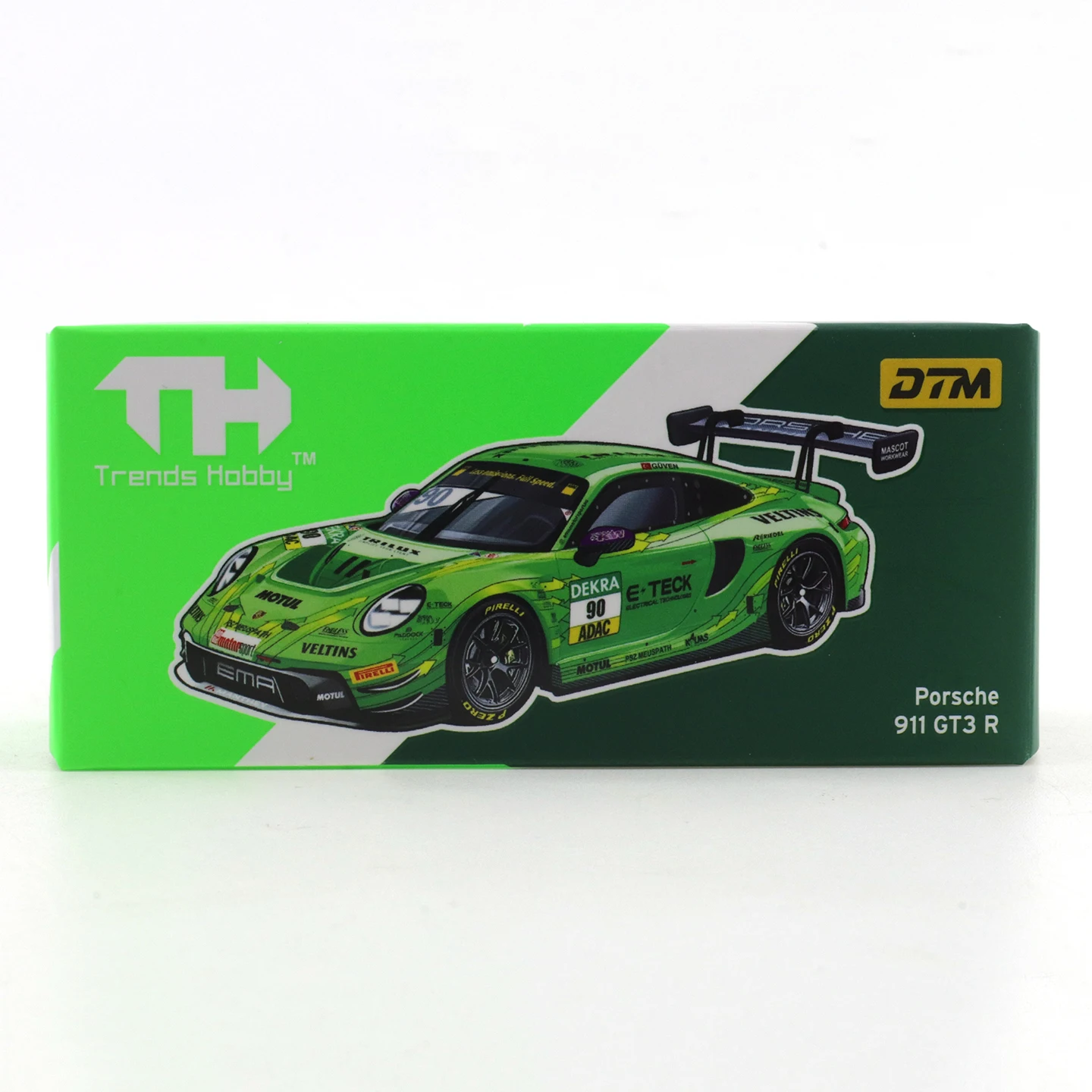 TH 1/64 Porsche 911 GT3 R LeMans 24H 2025 Lamborghini Huracan GT3 EVO2 DTM Car Alloy Diecast Metal Model Kids Toys Boys