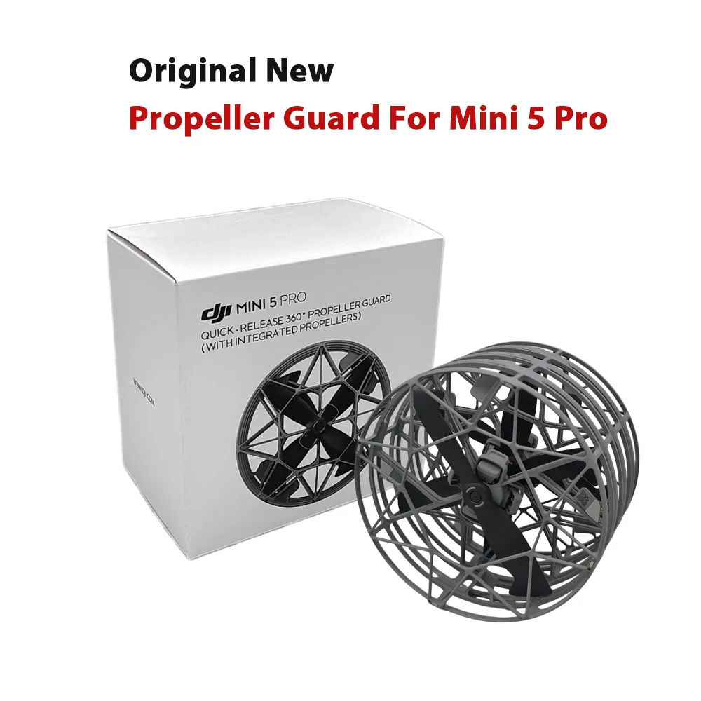 Original New DJI Mini 5 Pro Propeller Guard 360° Full Surround Quick Release Protector Cage Mini 5PRO Drone Accessories