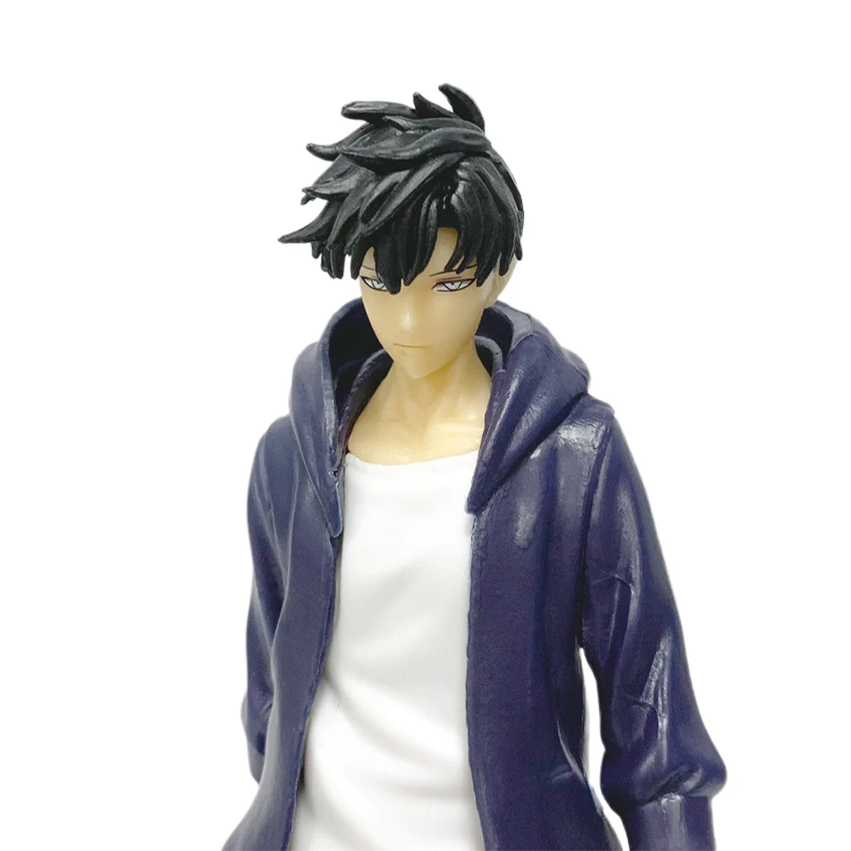 21cm In Stock Solo Levelings Anime Version Figure -Sung Jinwoo Action Figure PVC Collect Model Figure Display Anime Merchandise