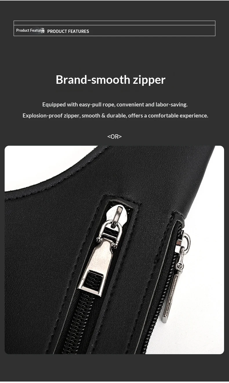 HOMEFISH Double Shoulder Strap Tactical Fishing Bag Waterproof PU Multi-Pocket Outdoor Anti-Theft Crossbody Bag Multi-Purpose