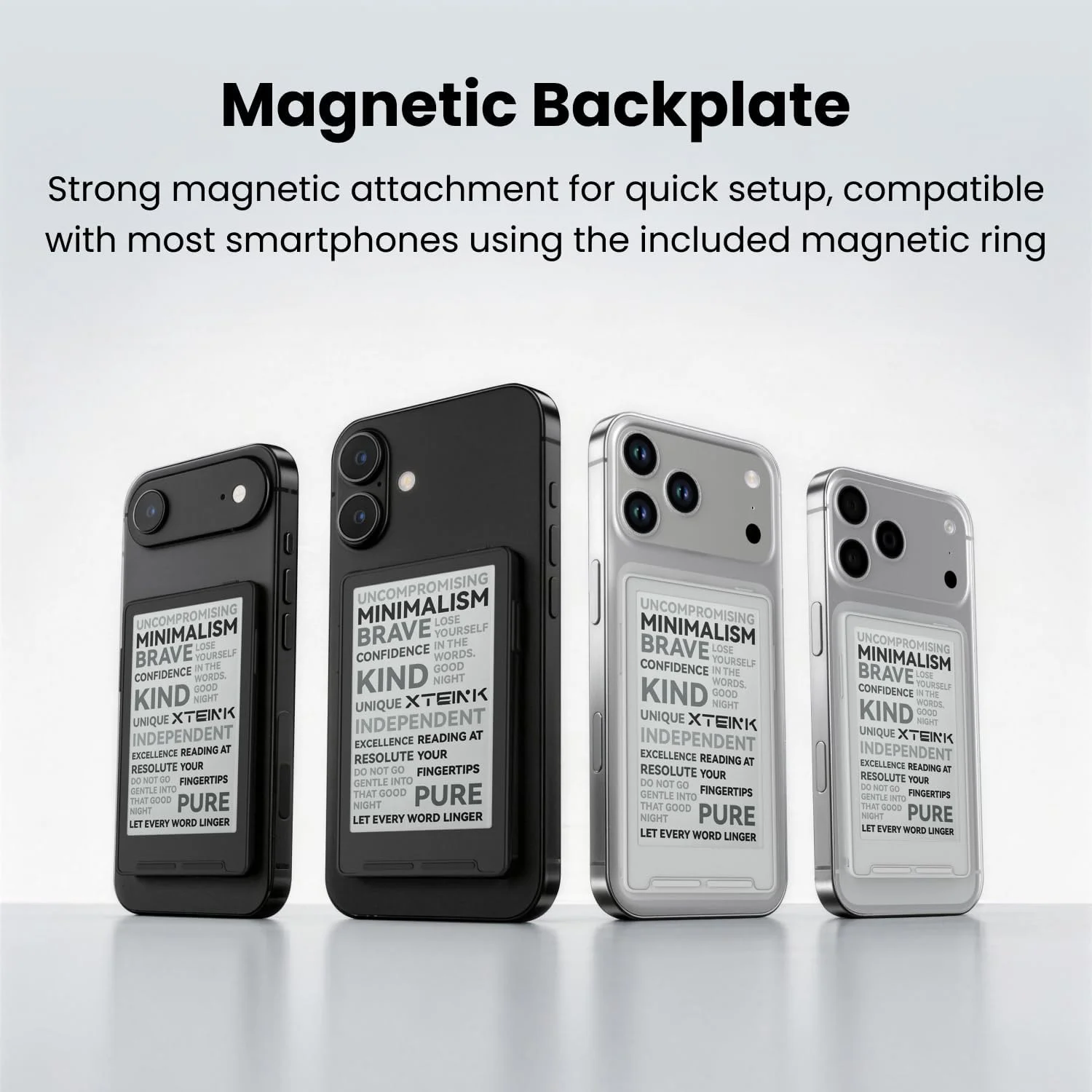 XTEINK X3 Global Version 3.7" Magnetic Mini E-Ink Ebook Reader 16GB Support CrossPoint Firmware Ad-Free Multi Language