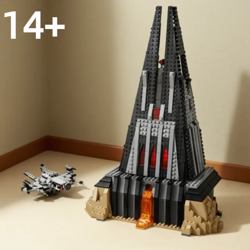 NEW 1090pcs New Star Battle Darth House Vader Castle Building Block Model Bricks Space Wars TIE Fighter Toy Christmas Gifts