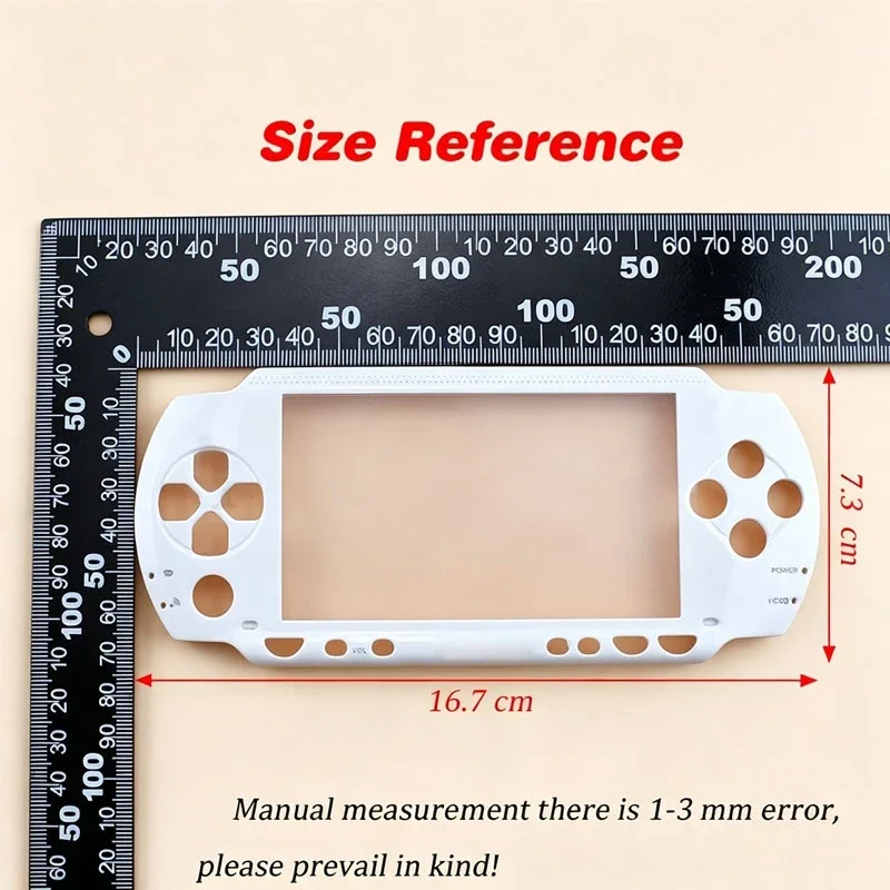 Replacement Front Faceplate Shell Cover Case For PSP 1000 Console Repair Part Top Housing Multiple Color Options