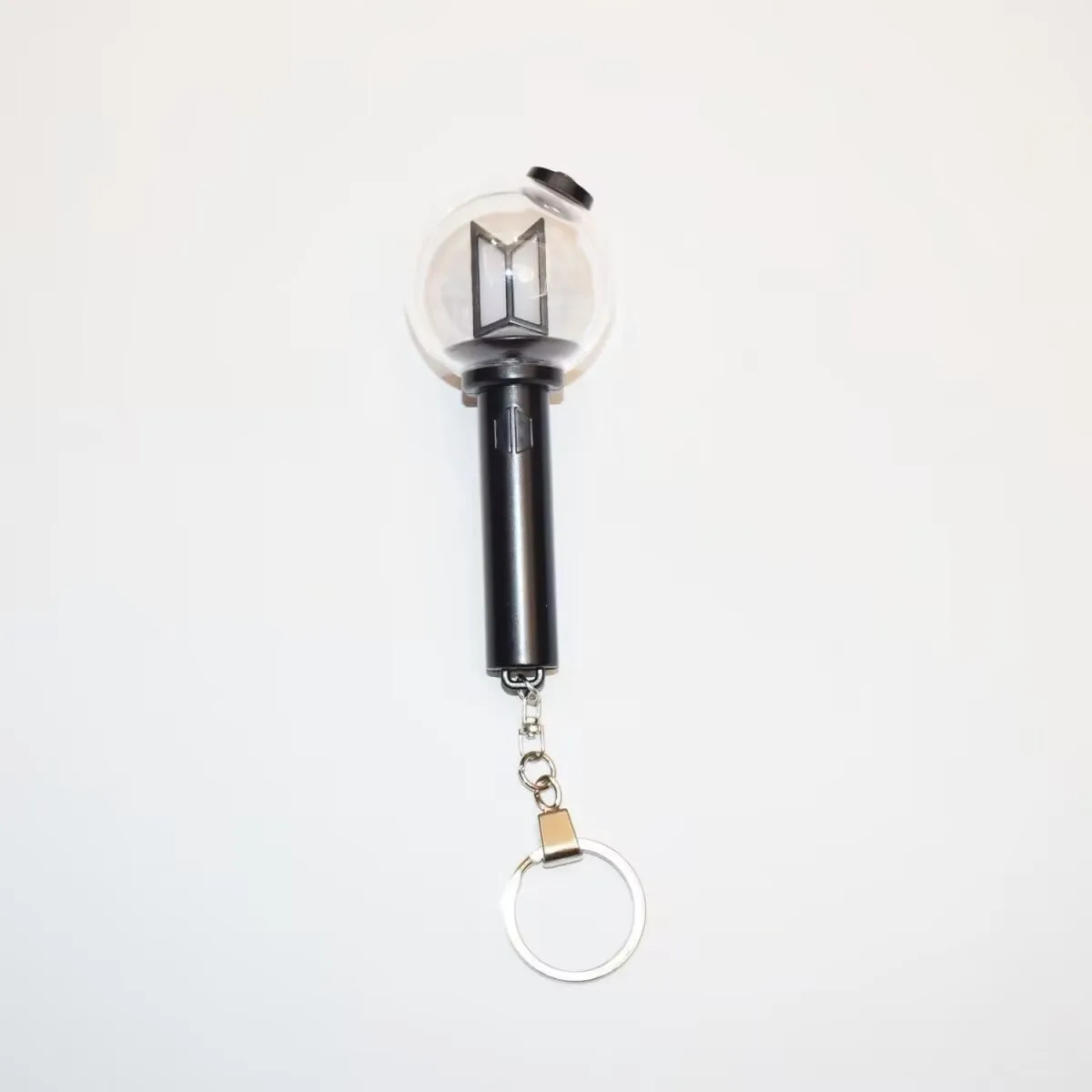In Stock Mini Kpop Army Ver 4 Lightstick Light Up Glowing Pendant Keychain Keyring For Fans Concert Portable Decoration Gifts