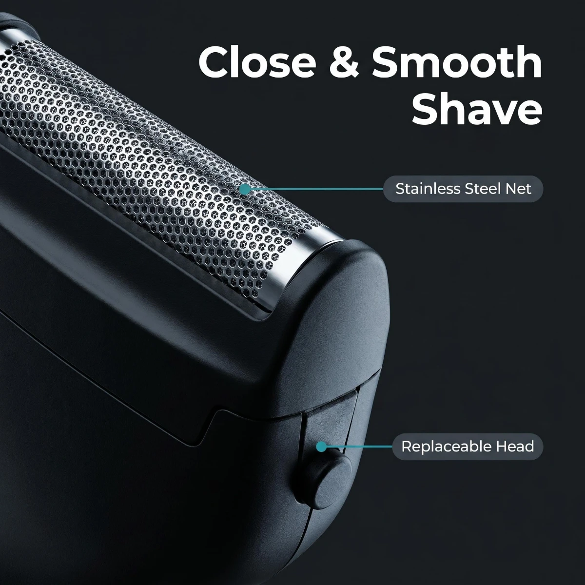 VGR Shaver Electric Razor Portable Dual Sided Trimmer Shaving Machine LED Display Beard Trimmer Travel Lock Shaver for Men V-361
