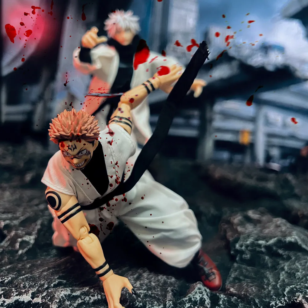 1/12 Scale Jujutsu Kaisen Gojo Satoru Clothes Set White Coat Lantern Pants with Scarf for 6" Action Figure Body Model