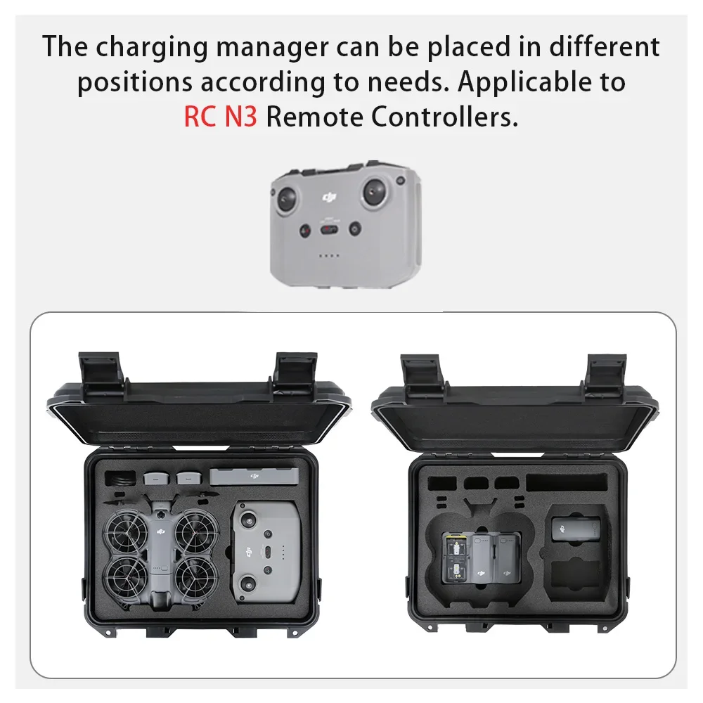For DJI NEO 2 Case Bag Explosion Proof Case Portable Waterproof Box Hard Shell Large Capacity Case For Neo 2 Accessories