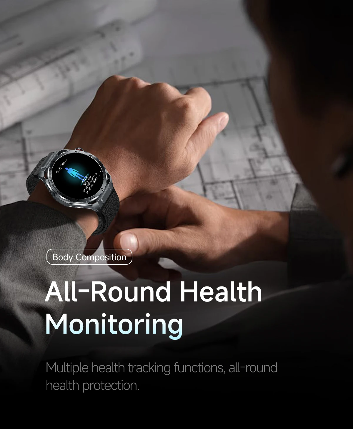 2026New Nursing-Grade AI ECG Smart Watch 1.53''Sapphire Glass Heart Rate Blood Lipid Uric Acid Monitor Bluetooth Call Smartwatch