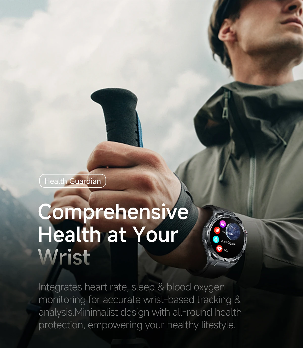 2026New Nursing-Grade AI ECG Smart Watch 1.53''Sapphire Glass Heart Rate Blood Lipid Uric Acid Monitor Bluetooth Call Smartwatch