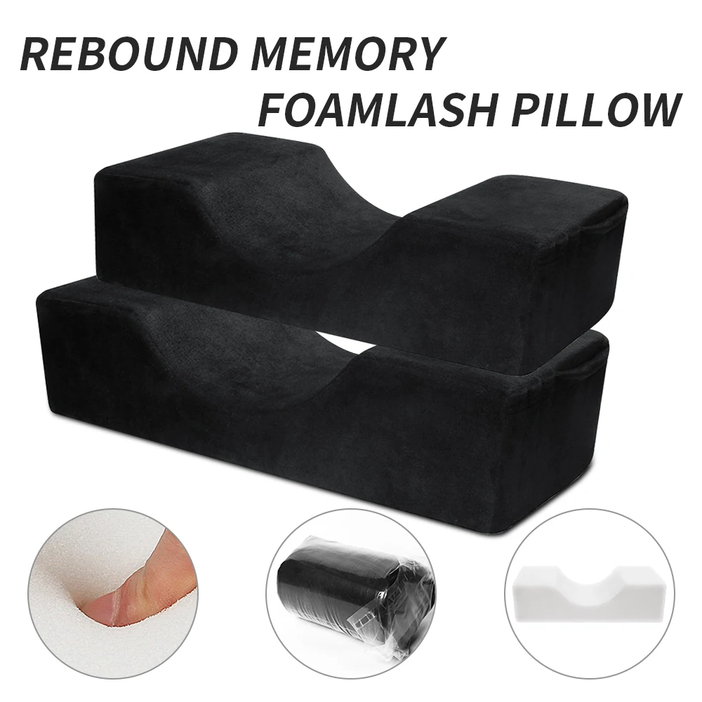 Eyelash Pillow Lash Lifting Extension Supplies Accessories Professional Soft Memory Foam Neck Support Eyelash Extensions Pillow