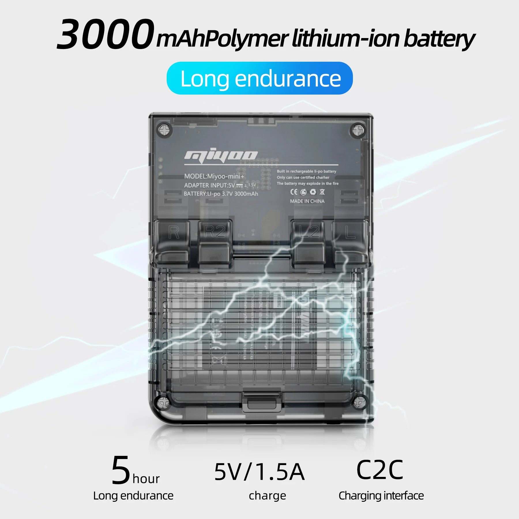 MIYOO Mini Plus Retro Pocket Emulator 3.5" OCA IPS Screen Handheld Console 3000mAh Multi Emulator Video Player for Miyoo35