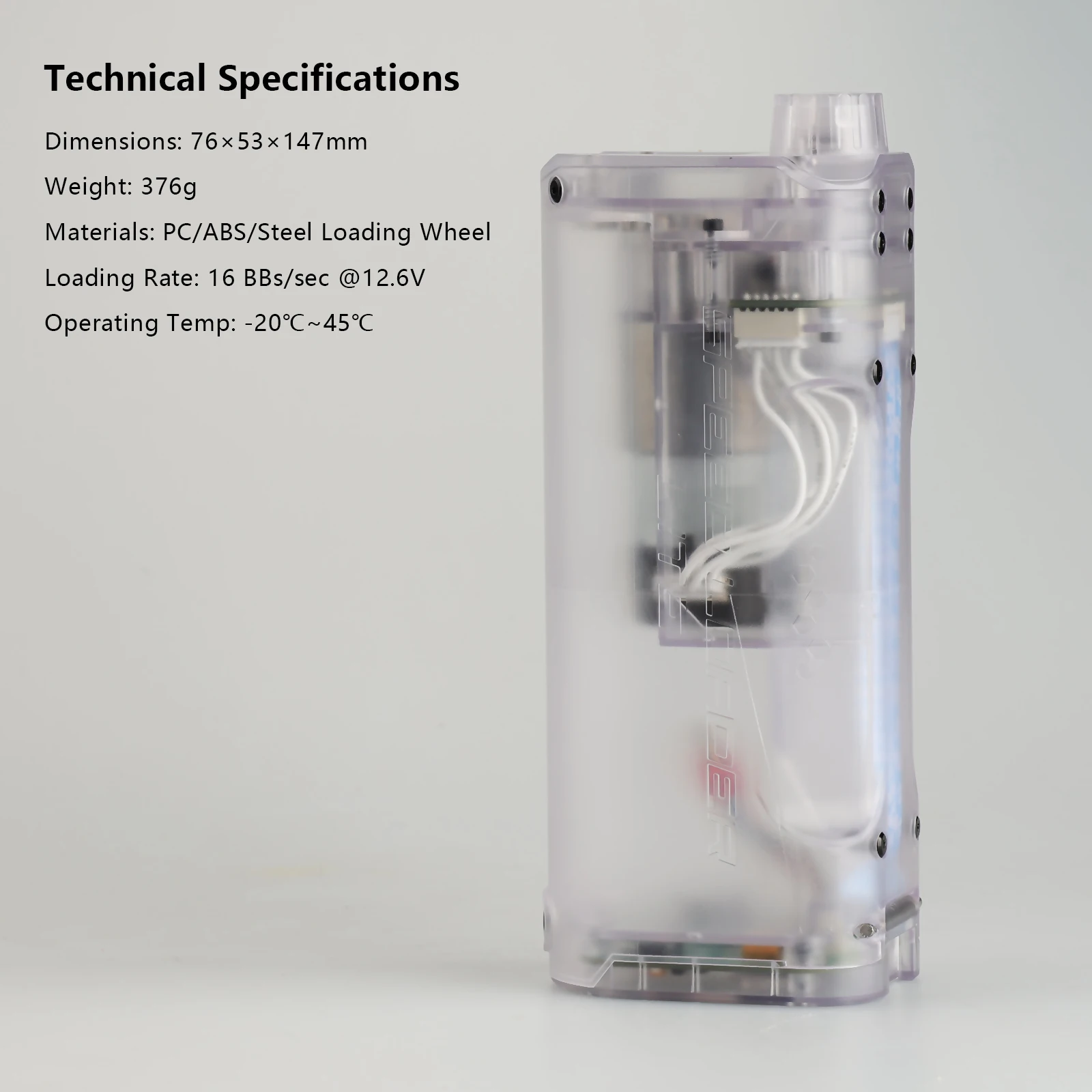 T238 Portable Electric Speed Loader Lite Edition Automatic BB Magazine Loader For GBB AEG Spring Bolt Action Magazines BB Loader