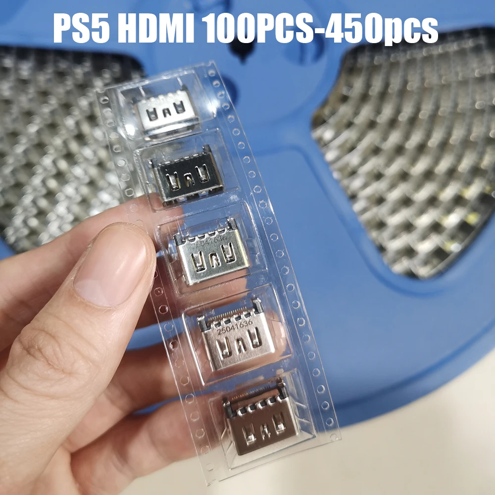 100pcs/lot Original New for Ps5 Hdmi Connector for Playstation 5 Console Hdmi-compatible Socket Port Replacement