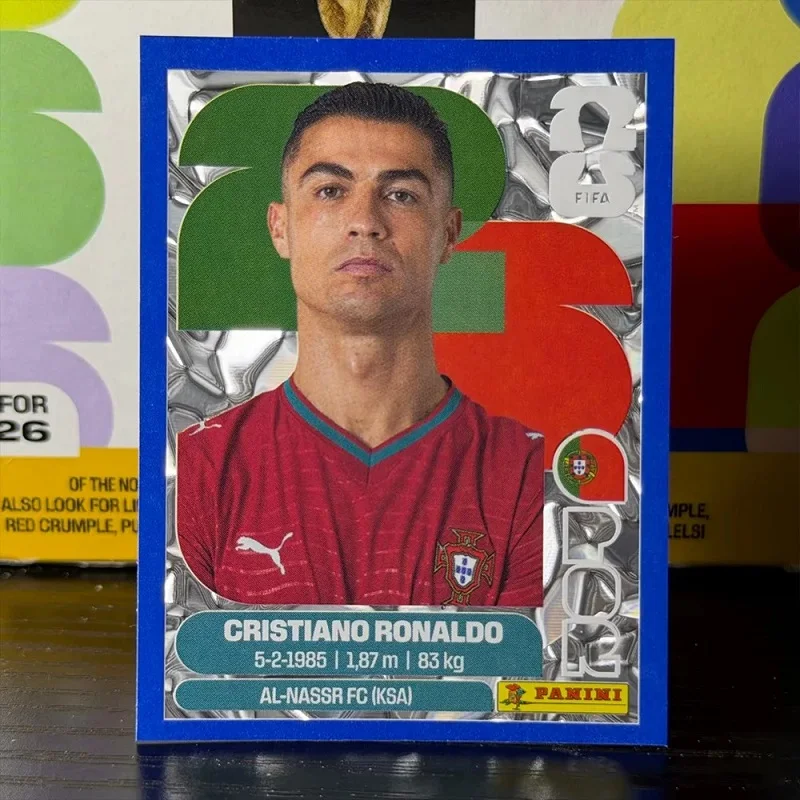 New 1 Box Genuine Panini Official FIFA World Cup Soccer Card Sticker Pack&Limited Edition Collection Soccer Memorabilia Set