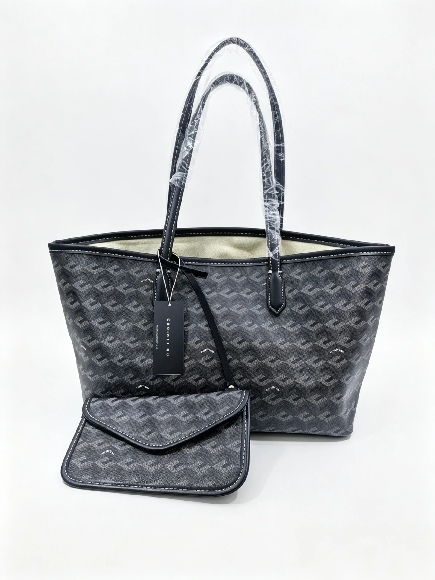 Geometric Print Tote Bag Women's Handbag Large Capacity Shoulder Bags