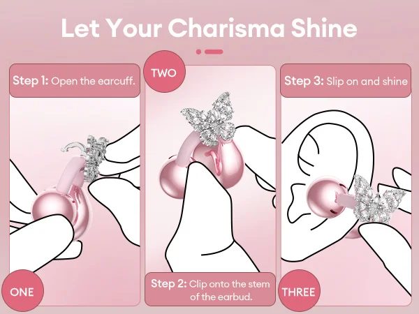 Lenovo RS103 Open Ear Clip Earring Earphones Wireless Bluetooth 6.0 Hifi Stereo Game Music Earbuds W Ear Ornaments Storage Bag