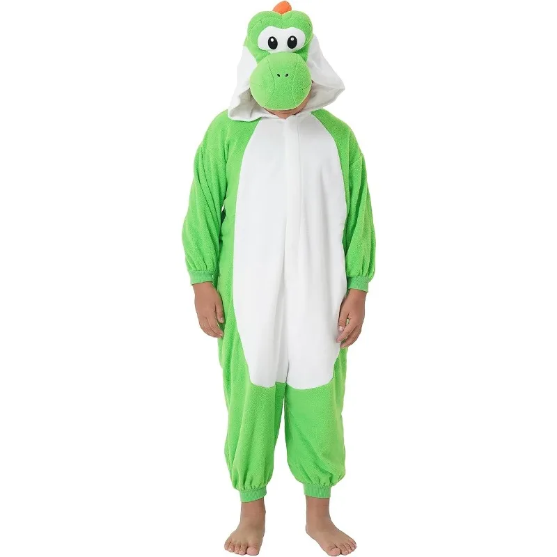 Yoshi Adult Onesie Pajamas Kawaii Cute Cartoon Anime Character Cosplay Sleepwear Jumpsuit Anime Peripheral Loungewear
