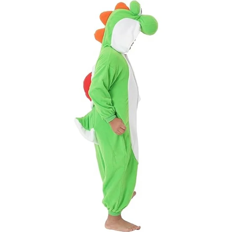 Yoshi Adult Onesie Pajamas Kawaii Cute Cartoon Anime Character Cosplay Sleepwear Jumpsuit Anime Peripheral Loungewear
