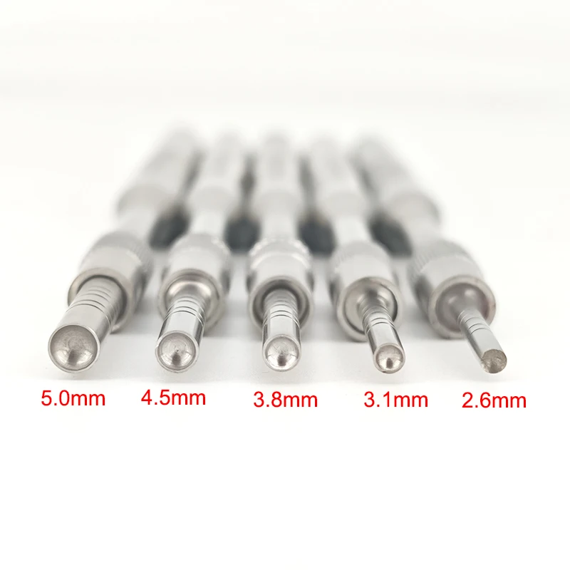 5PCS/set Dentistry Maxillary Sinus Lifting Osteotomes Concave Tip Angled Osteotomes Dental Elevator Tools Implant Bone Extruder