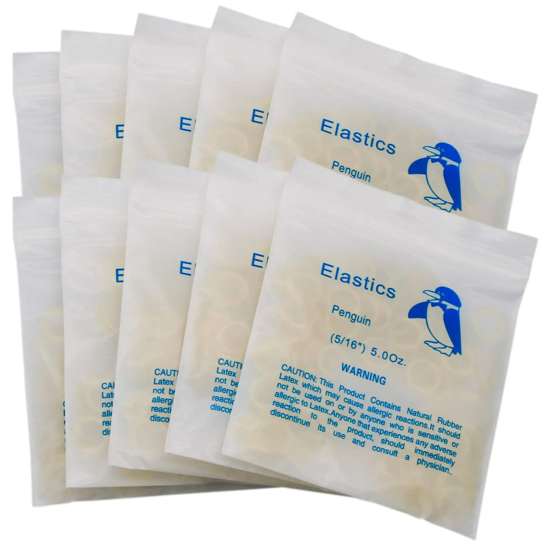AG 100pcs/bag Dental Orthodontic Rubber Bands Ortho Elastics Latex Braces Non-toxic Tool 3.5oz/5oz/6.5oz Dentist Rubber Bands