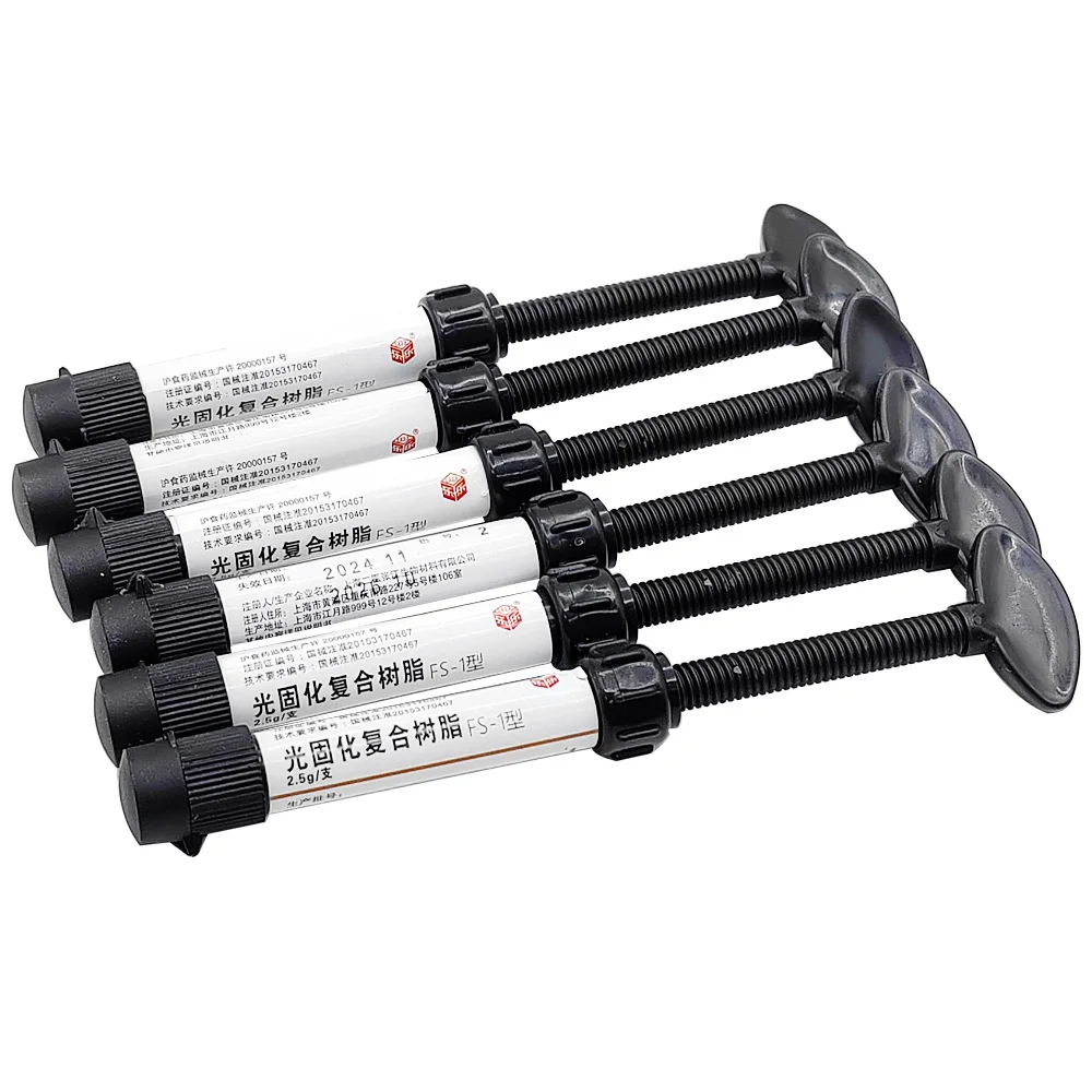 Dental Restoration Syringe Universal Color Shade Dentistry Enamel Material Aesthetics Composite Resin Compressive Strength A1 A2