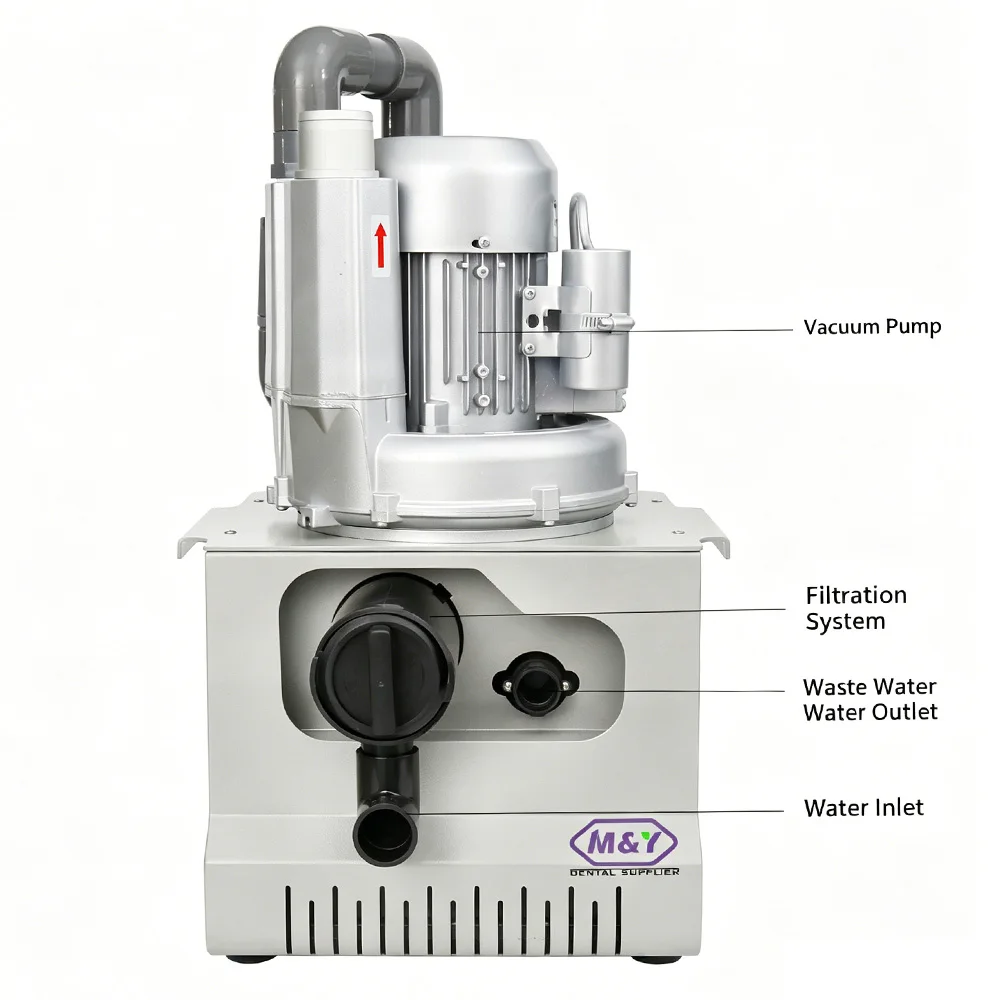 AG Dental Suction Equipment Machine Surgical Dental Suction System Strong Power Dental Suction Unit
