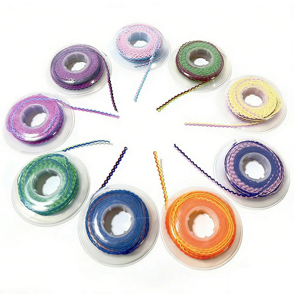 AG 4.5m=15Feet Dental Orthodontic Power Chain Two Colored Elastic Ultra Powerchain Rubber Bands Leagues Long/Short/Continuous