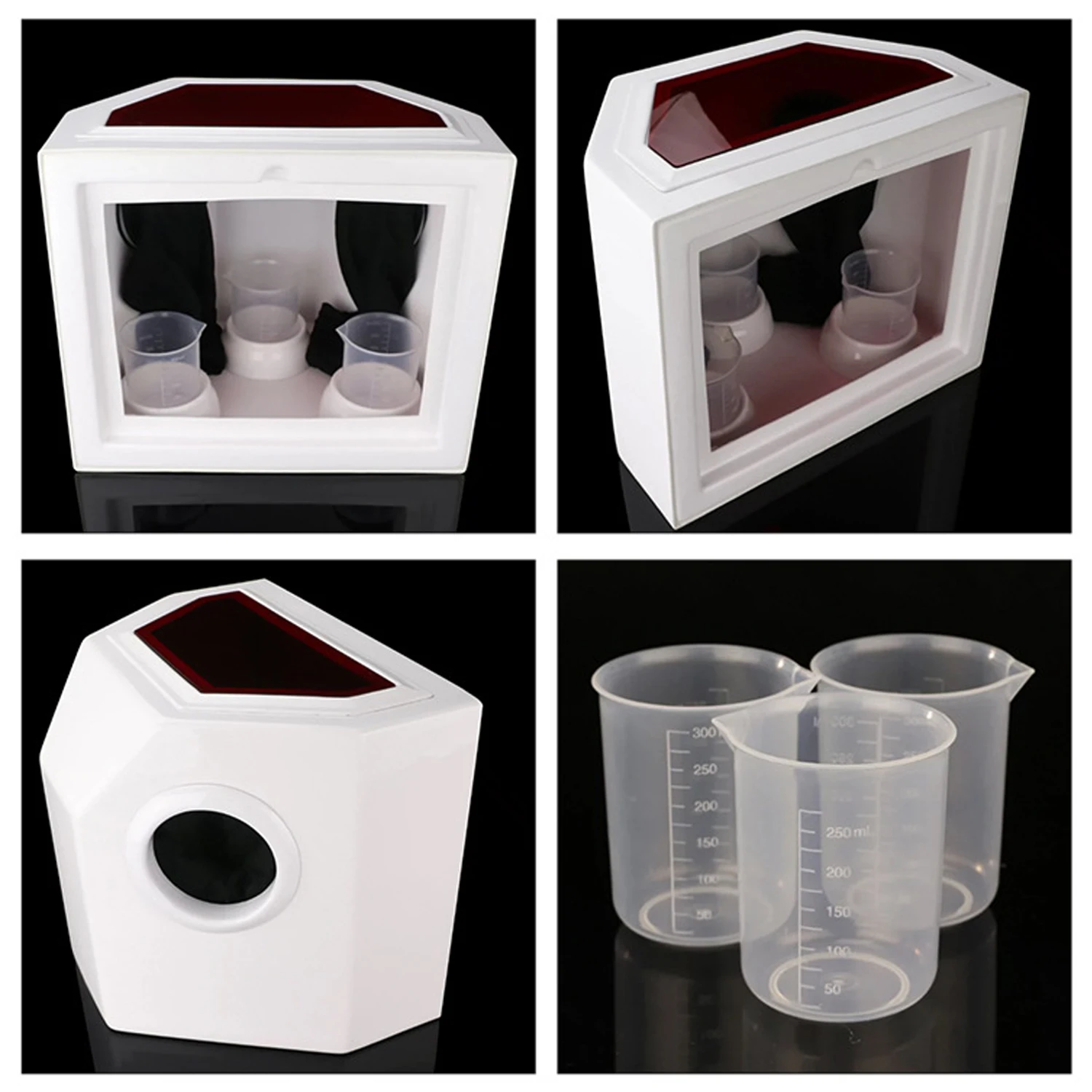AG Dental X-Ray Film Processor Developer Chamber Portable Manual Washing Darkroom Box