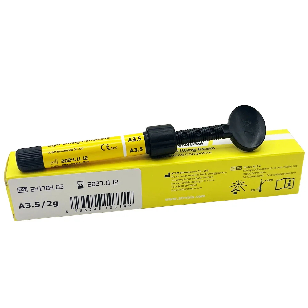 AG Dental Restoration Syringe Universal Color Shade Dentistry Enamel Material Aesthetics Composite Resin A1/A2/A3/A3.5