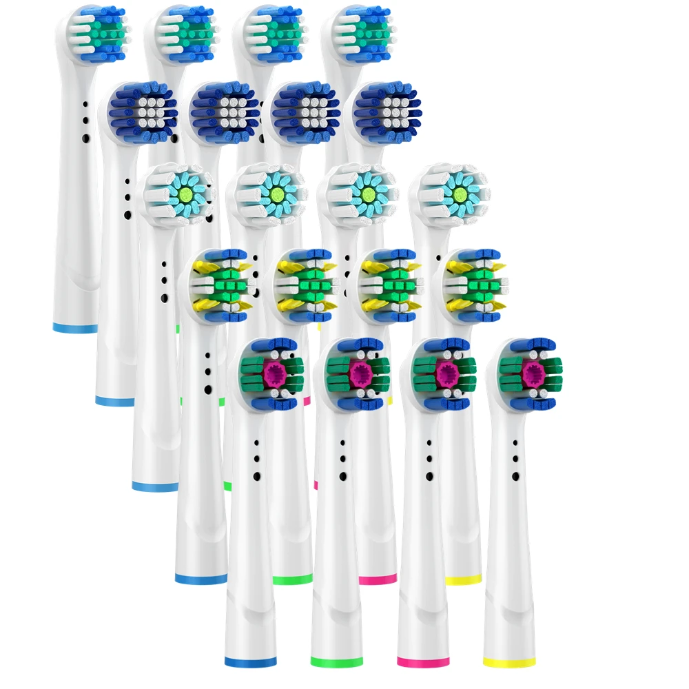 Brush Head Nozzles for Braun Oral B Replacement Toothbrush Head Sensitive Clean Sensi Ultrathin Gum Care Brush Head for Oralb