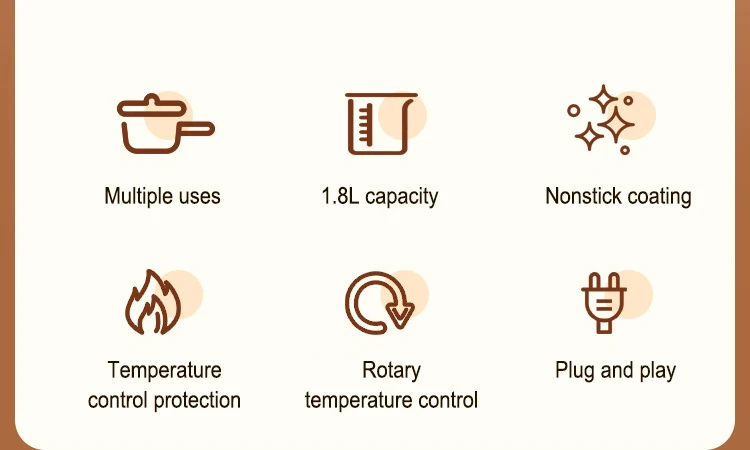 220V/110V Multi Cookers Electric Pot Household Non-stick Pan Hot Pot Rice Cooker Cooking Appliances Electric Rice Cooker