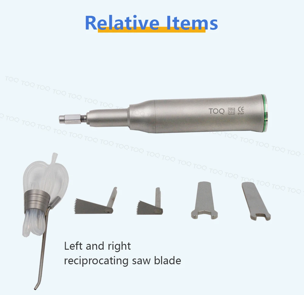 Dental Tool Surgical Oscillating Saw Handpiece Bone Harvesting Oral Surgery Straight