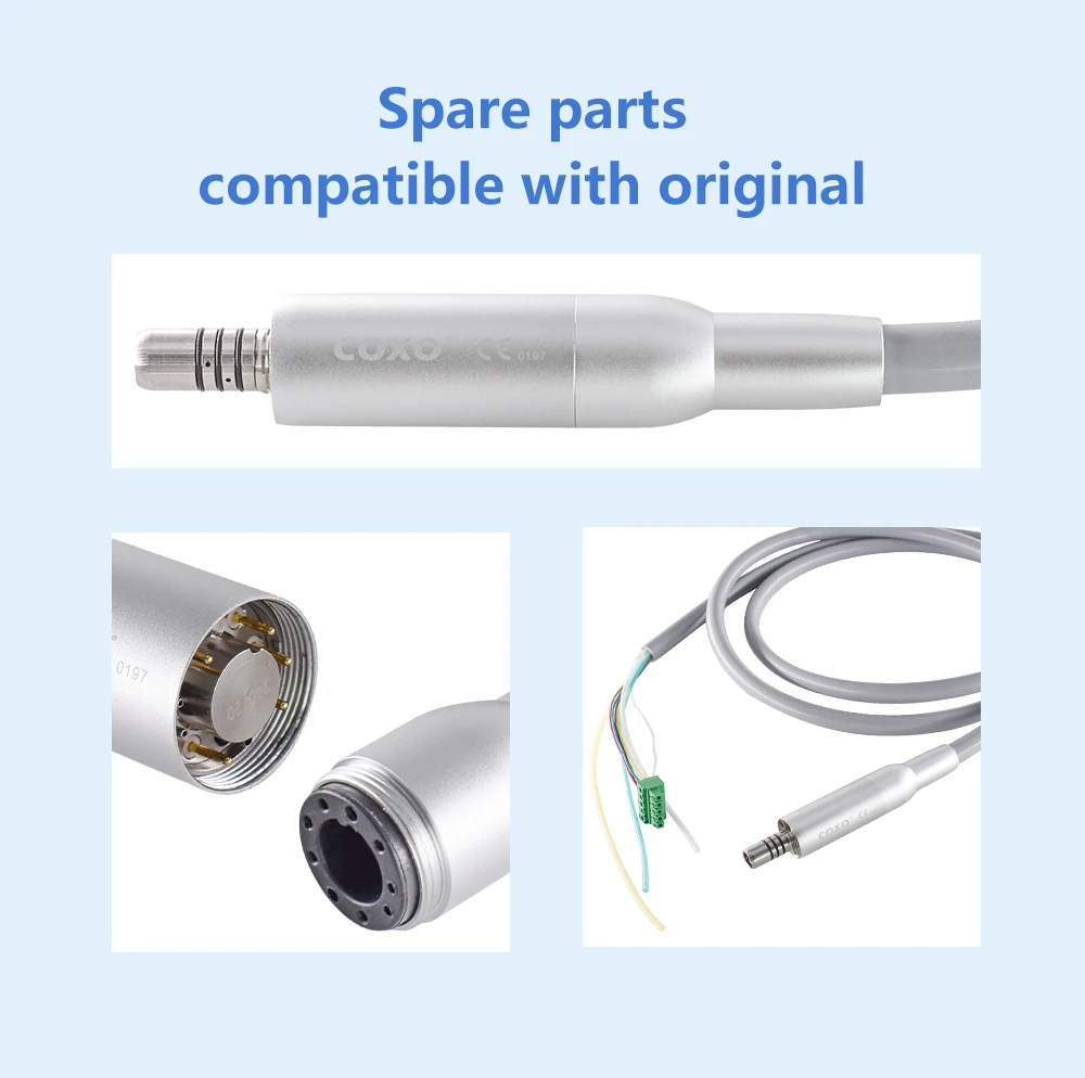 COXO Brand Dental Electric Micro Motor LED Brushless Mini Motor for C-PUMA New Electrical Micromotor Dental Tools