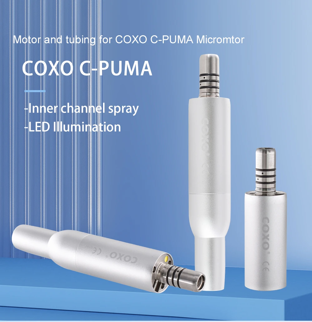 COXO Brand Dental Electric Micro Motor LED Brushless Mini Motor for C-PUMA New Electrical Micromotor Dental Tools