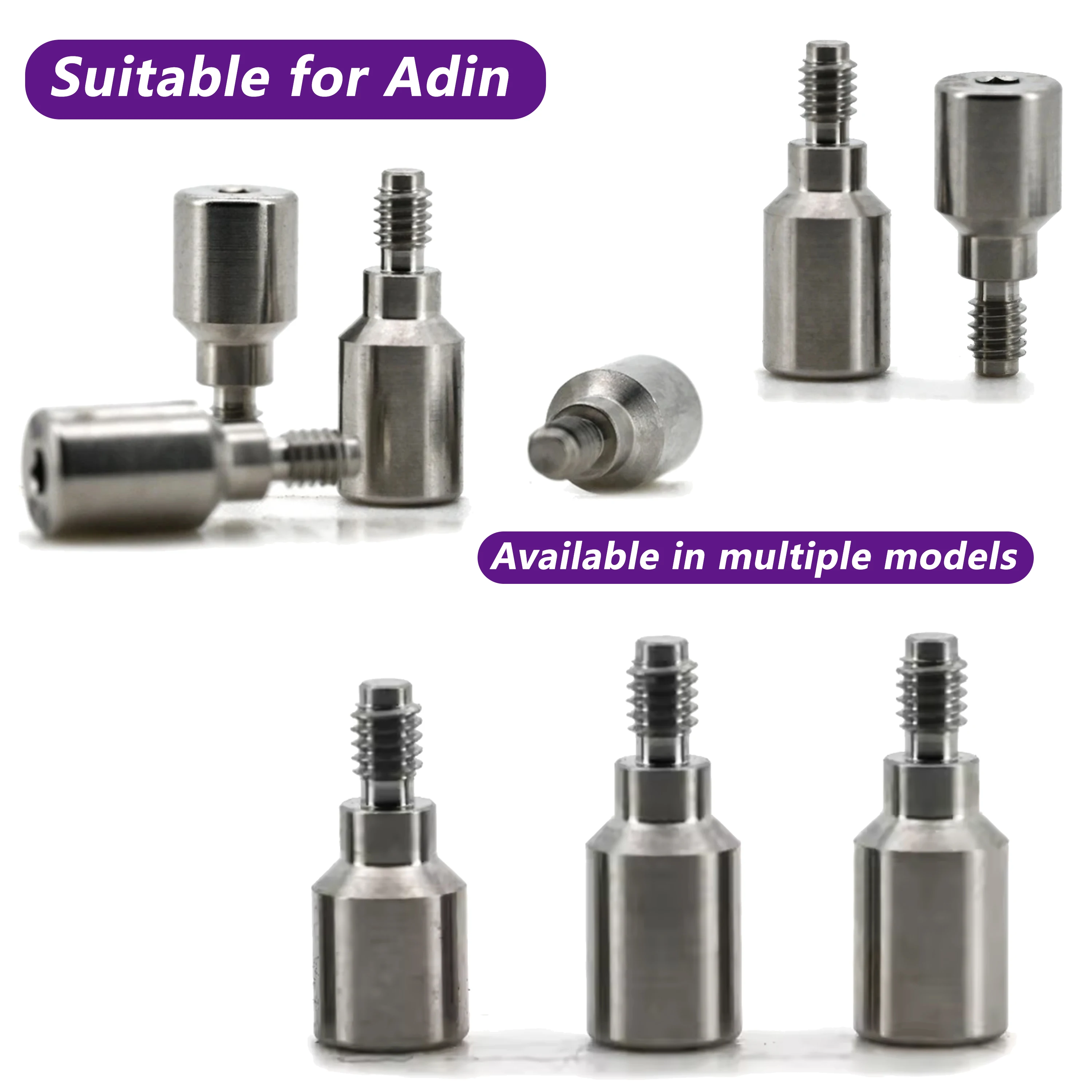 Healing Abutment Suitable for Adin Dental Implant Healing Screw Window Closure Transfer Rod Dental Accessories