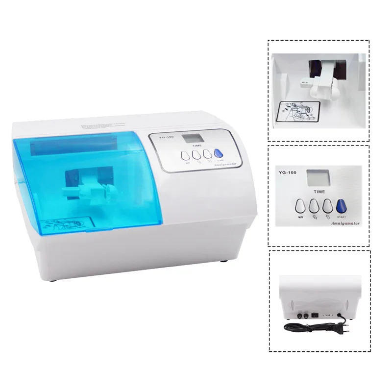 Dental Digital Amalgamator Amalgam Mixer for Mixing Capsule 4350 RPM Laboratory Amalgama Mixer