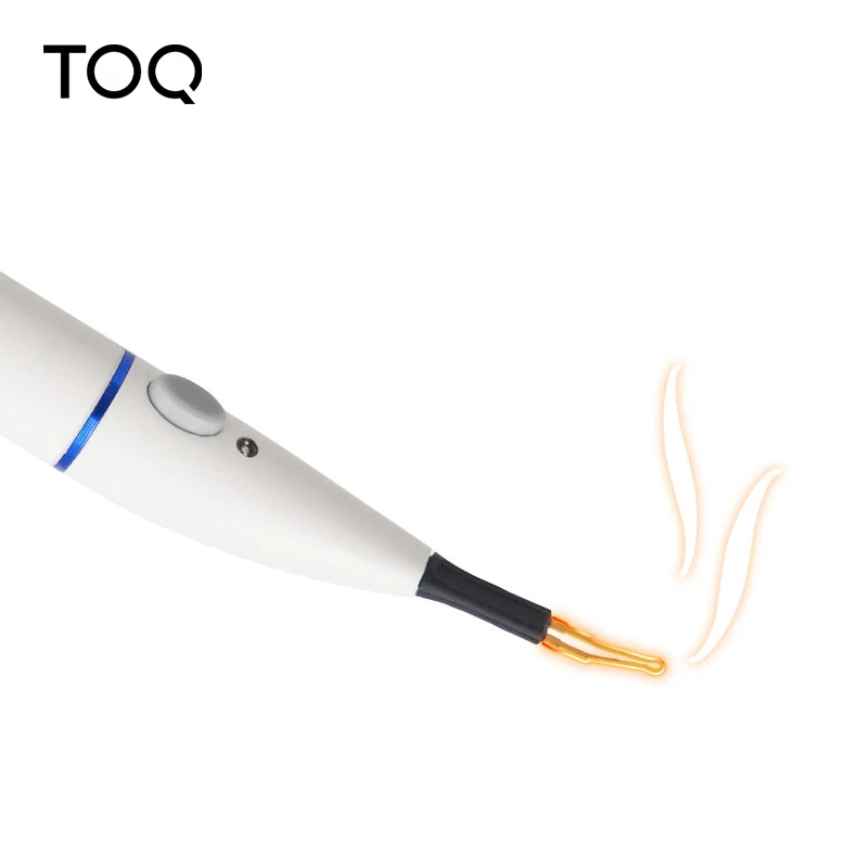 Dental Gutta Percha Tooth Gum Cutter with 4 Tips Endo Obturation System Dental Dissolved Breaker Gutta Percha Cutter