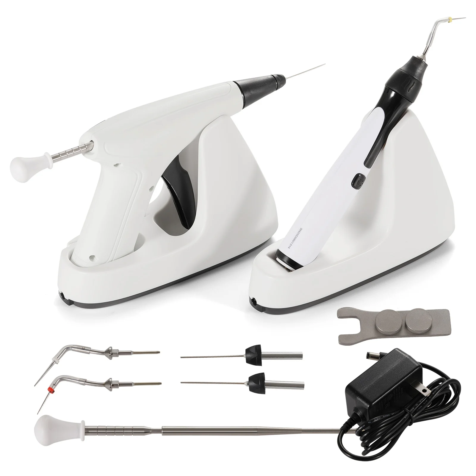 Dental LED Endo Motor Treatment/Apex Locator Root Canal Finder/Cordless Root Canal Obturation System Gun & Pen Kit/ NITI Files