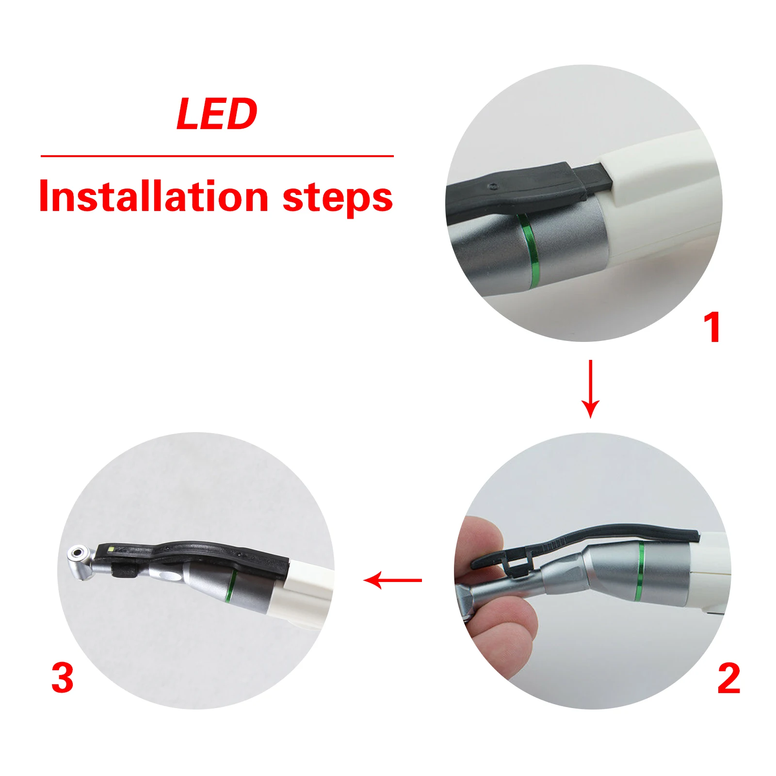 Dental LED Endo Motor Treatment/Apex Locator Root Canal Finder/Cordless Root Canal Obturation System Gun & Pen Kit/ NITI Files