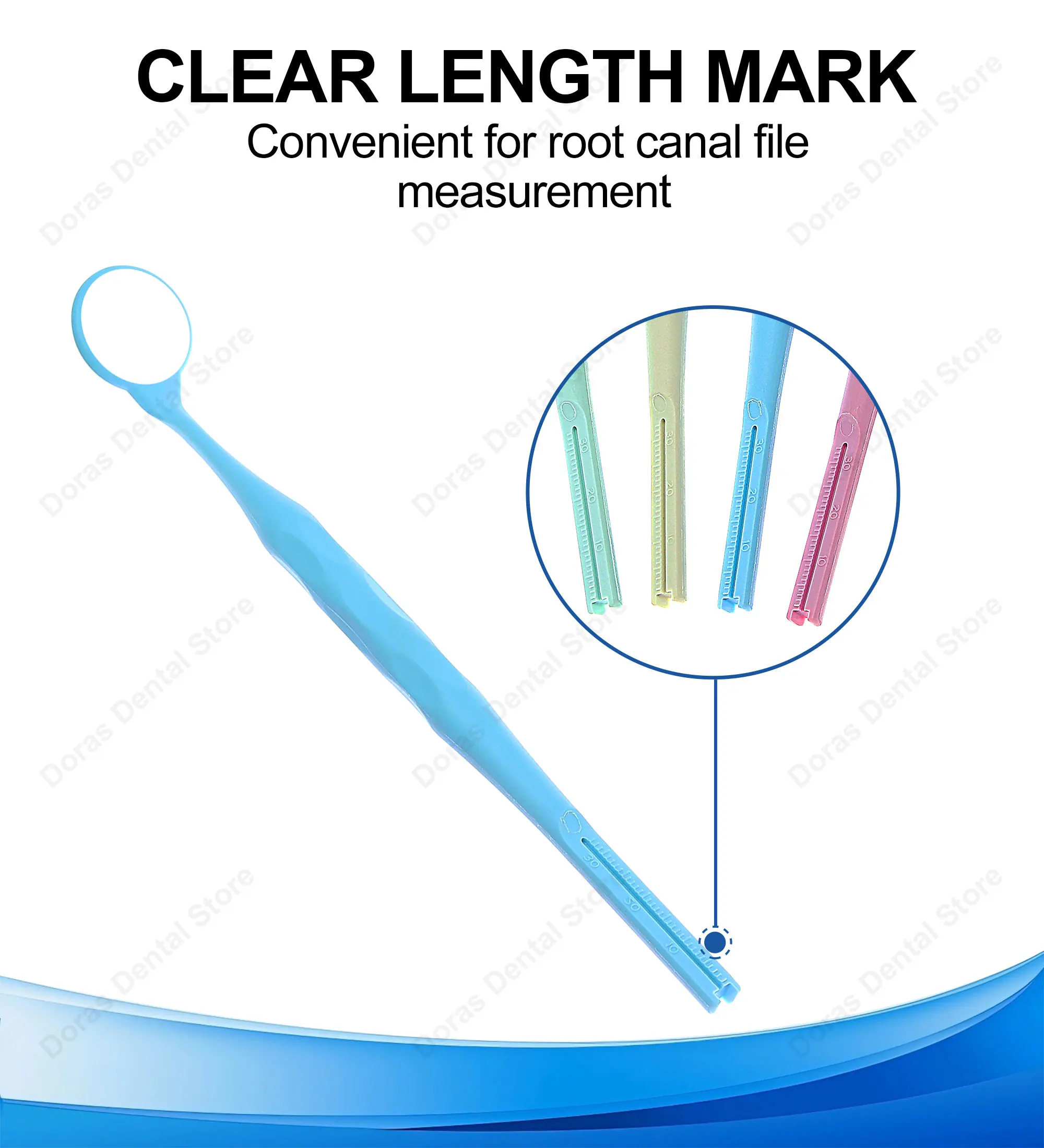 10pcs Dental Odontoscope Rhodium Mouth Mirrors Front Surface Intraoral Photography Mirror Exam Reflector Glass Single Sided