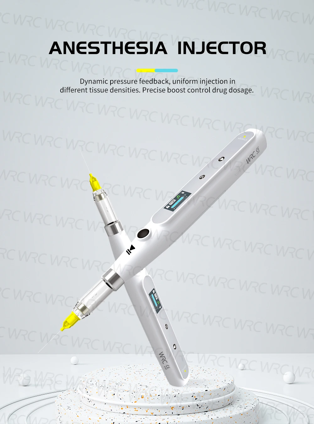 Electric Dental Anesthesia Injector Pen Painless Wireless Anesthesia Syringe With LCD Display Portable Chargeable Clinic Tool