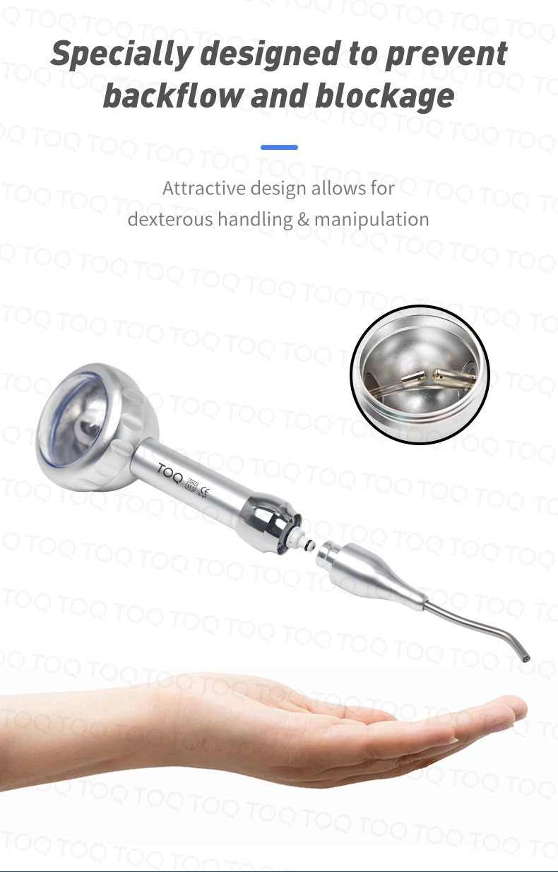 Dental Equipment Teeth Whitening Spray Dental Air Water Polisher Jet Air Flow Oral Hygiene Tooth Cleaning Prophy Polishing Tool