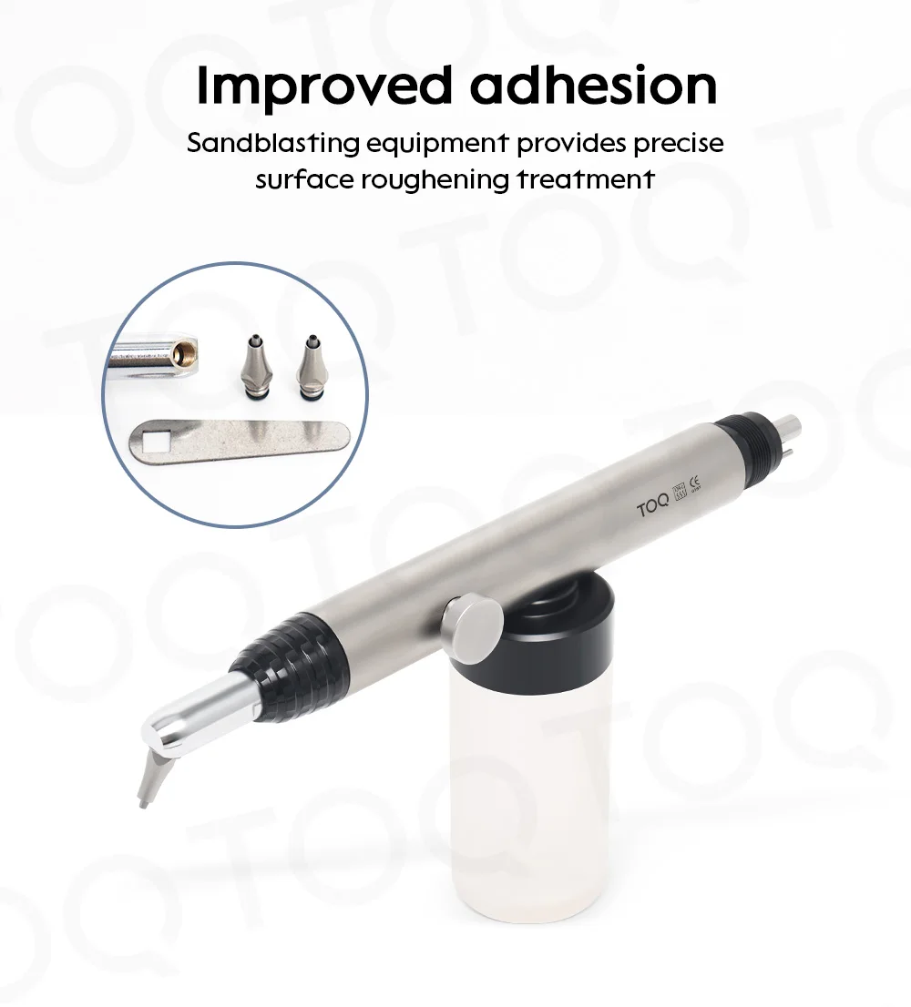 TOQ Dental Aluminum Oxide Micro Blaster/ Alumina Air Abrasion Polisher Sandblasting Sandblaster Teeth Whitening Pen 2/4hole