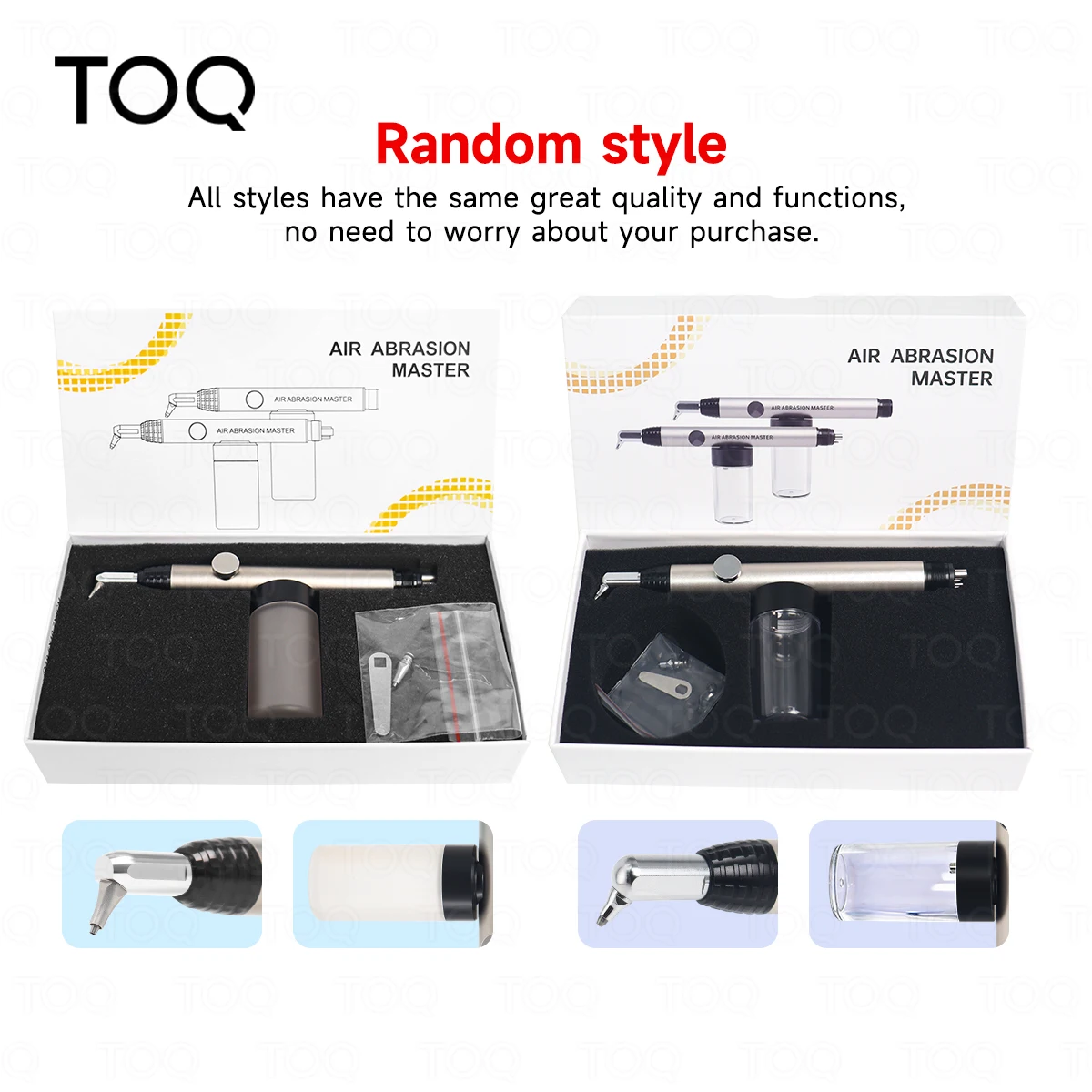 TOQ Dental Aluminum Oxide Micro Blaster/ Alumina Air Abrasion Polisher Sandblasting Sandblaster Teeth Whitening Pen 2/4hole