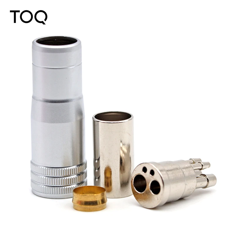2/4 Holes Dental Handpiece Adapter Dentistry Turbine Connector Hole Changer Connector Tool for Dentist Lab Handpiece
