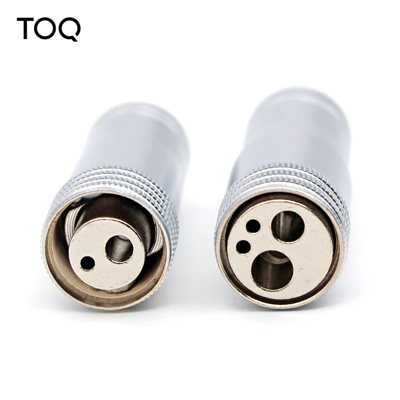 2/4 Holes Dental Handpiece Adapter Dentistry Turbine Connector Hole Changer Connector Tool for Dentist Lab Handpiece